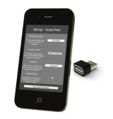 Spy WiFi Keylogger connected with a mobile