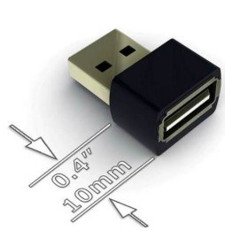 Spy USB Keylogger 10mm dimensions