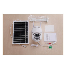 4G PTZ CAMERA WITH SOLAR PANEL